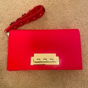 Zac posen clutch & wristlet